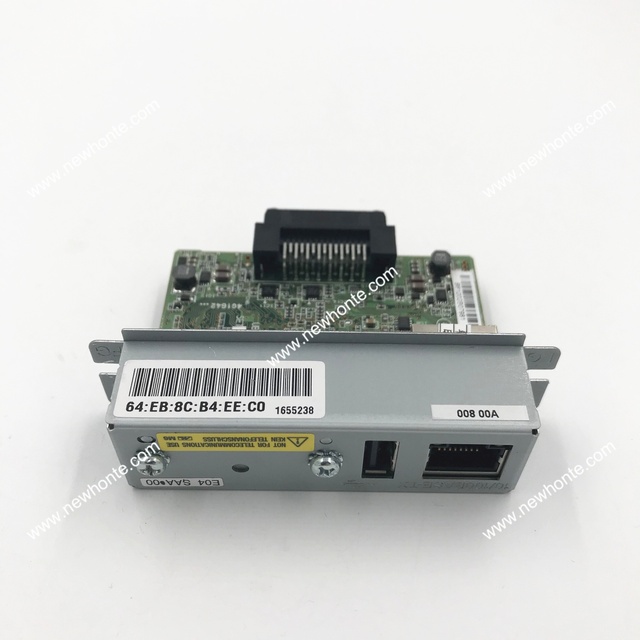 New Original Network Interface Card UB-E04 for TM-U220 U200 U210 TM-T88IV T88V 88VI Pos Printer Ethernet Port C32C881008