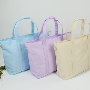 Kaijie 2022 Bolsos de mujer para mujer Marca barata de China con cierre de cremallera y doble ASA decorada con letra - Product Image 6