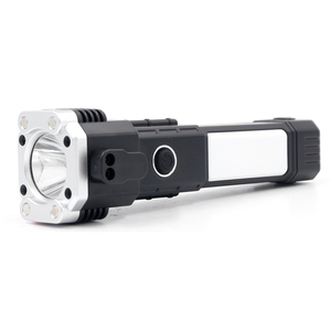 Linterna ABS COB LED <span class=keywords><strong>de</strong></span> 3W con carga USB multifuncional con imán fuerte cortador <span class=keywords><strong>de</strong></span> cuerda <span class=keywords><strong>de</strong></span> martillo <span class=keywords><strong>de</strong></span> emergencia - Product Image 2