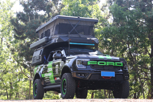 Qian <span class=keywords><strong>Camper</strong></span> TP03, <span class=keywords><strong>Camper</strong></span> Plegable Pequeño para Camioneta, <span class=keywords><strong>Camper</strong></span> Desplegable para Hilux, <span class=keywords><strong>Gladiator</strong></span>, Silverado - Product Image 2