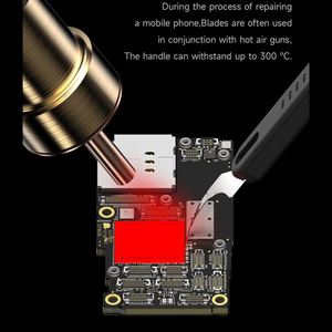 Juego de cuchillas de retrabajo integradas para eliminación de pegamento mecánico Quick EDGE7, herramientas de tallado, raspador de Chip, cuchillo de palanca, placa base, teléfonos móviles - Product Image 4