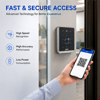 Lector de Control de Acceso con Teclado, Código QR, Tarjeta RFID, Wiegand, con Certificaciones WCMI, CE, FCC y ROHS, para Seguridad en la Entrada de Oficinas