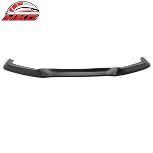 เหมาะสำหรับ Honda Civic Sedan ปี 2013-2015 สไตล์ GT ชุดแต่งกันชนหน้า สีดำดิบ - Product Image 3