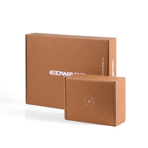 Boîte cadeau en carton ondulé rose personnalisée pour sérum de soin de la peau, emballage de courrier en papier durable, boîte logistique - Product Image 6