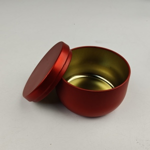 Bán buôn nhỏ trang trí kim loại tin Candle <span class=keywords><strong>container</strong></span> rỗng màu in ấn xi lanh kim loại lon cho nến bao bì - Product Image 1