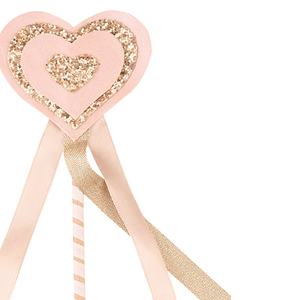 Varitas de Hada Princesa para Niñas, Varita Mágica de Cuero PU Rosa, Artículos para Fiestas de Cumpleaños, Accesorios Brillantes para Fiestas de Hadas - Product Image 3