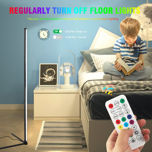 Bán Buôn trong nhà dẫn ánh sáng sàn với điều khiển từ xa ứng dụng điều khiển góc đèn 1.4M 4 sân khấu cho trang trí nội thất - Product Image 5