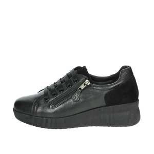 Zapatillas Novaflex Donna Salcedo Nero con Plataforma Gruesa para Mujer, Moda Casual - Product Image 1