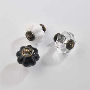 Jingmao Furniture Handle Crystal Acrylic Novelty Shape Drawer <b>Knob</b> Traditional Style Durable Zinc Alloy - Product Image 3