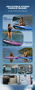 Planche <span class=keywords><strong>de</strong></span> SUP gonflable tout usage ENTROFFY OEM ODM en PVC Drop Stitch pour la <span class=keywords><strong>distribution</strong></span> <span class=keywords><strong>de</strong></span> marques - Product Image 3
