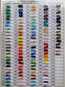 Cuentas Sueltas Bicónicas de 3mm, Cuentas de Cristal, Cuentas de Vidrio para Joyería y Fabricación de Bolsos - Product Image 2