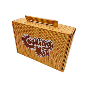 New Arrival Color Customized Size Corrugated Mailer Paper Gift <b>Box</b> With Handle - Product Image 1