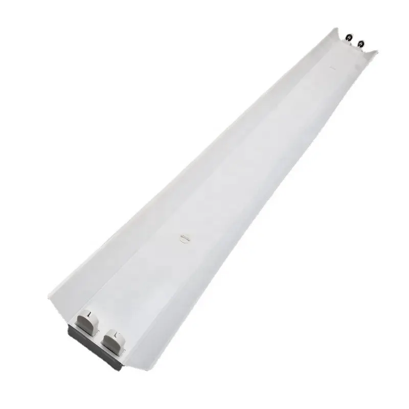 CE ROHS certified t8 led tube light fixture G13 holders white painted 4ft led staffa lampada 9W 18W t8 led batten light bracket