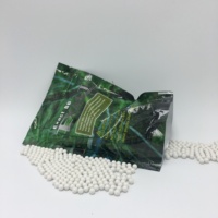 Boule en plastique lourd blanc chaud bbs 0.45g