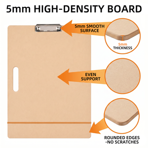 SINOART <strong>A3</strong> A2 High Quality Sketch <strong>Boards</strong> with Handle Artist <strong>Drawing</strong> <strong>Board</strong> for Drafting Art With a Clip and Rubber Band - Product Image 4