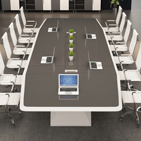 HYZ-69 table de bureau pour salle de conférence meubles de bureau ensemble de table de réunion tables et chaises de conférence modernes