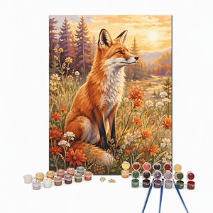 Kit de <span class=keywords><strong>peinture</strong></span> <span class=keywords><strong>par</strong></span> numéros DIY moderne - Art sur toile animaux, <span class=keywords><strong>Peinture</strong></span> artisanale écologique pour adultes et enfants, Décoration intérieure - Product Image 1