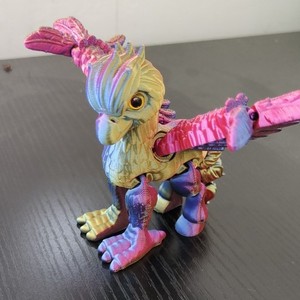 Figuras de hipogrifo de plástico impresas en 3D Venta al por mayor Modelos de animales Juguete de moda 16cm Productos transfronterizos unisex - Product Image 2