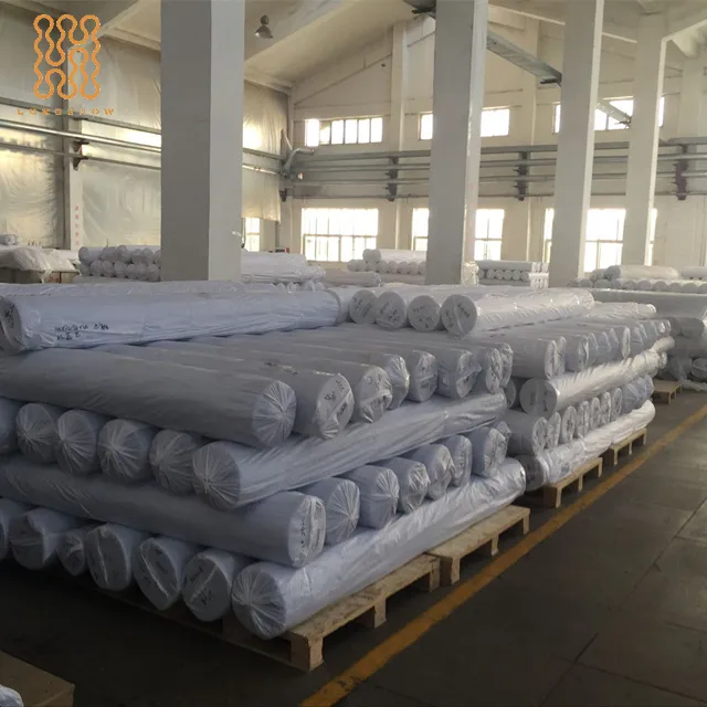 Fabrika özel süper yumuşak % 100% polyester mikrofiber 80g 90g güçlü su geçirmez kumaş yatak yastık