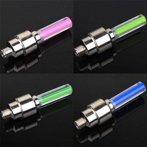 Lumières de valve de vélo à LED, étanches, en alliage d'aluminium, pour la conduite nocturne, rouge, bleu, vert, jaune - Product Image 3