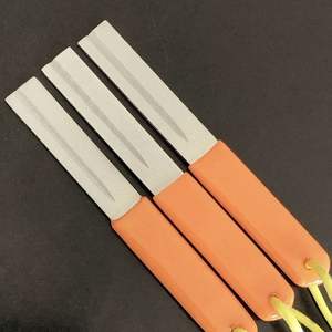 Piedra de afilar de diamante de doble cara, grano 400, afilador manual de cuchillos para camping al aire libre, herramienta de limado de aleación de acero inoxidable - Product Image 2