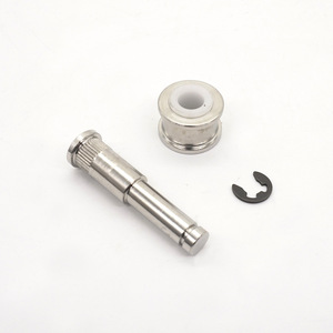 Kit de bujes para bisagras de puertas de automóviles, acero inoxidable, color plateado espejo, fácil instalación, piezas de reparación para Chevrolet GMC 07-11 - Product Image 2