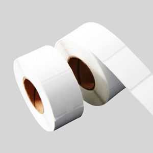FX Wholesale Supermarket Labels <b>for</b> Storage <b>Bins</b> logo Matte Black Roll Label Packaging <b>Sticker</b> Grocery Store Label - Product Image 5
