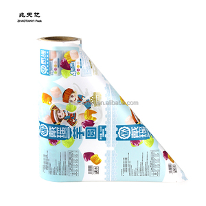 Stampa su misura rotolo di imballaggio pellicola per bambini pannolino di tessuto di plastica stampata pellicola per pannolini sacchetti - Product Image 4