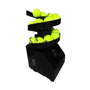 Venta al por mayor de grillo portátil automático lanzar pelota entrenamiento pelota de tenis lanzador máquina para la venta