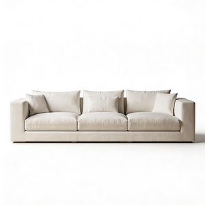 Sofá Seccional en Forma de L para Sala de Estar, Modelo Villabach, Moderno, de Cuero Sintético Ecológico, en Oferta - Product Image 4