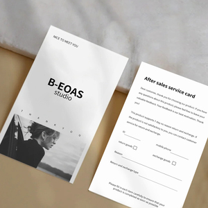 Tarjetas <span class=keywords><strong>de</strong></span> <span class=keywords><strong>Agradecimiento</strong></span> Impresas con Papel Dorado Personalizado, Pequeñas y <span class=keywords><strong>de</strong></span> Lujo, Servicio Postventa, Tarjetas <span class=keywords><strong>de</strong></span> <span class=keywords><strong>Alabanza</strong></span> Plegables por la Mitad - Product Image 5