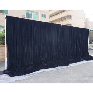 Aluminum <b>backdrop</b> <b>stand</b> wedding double pipe and drape kit - Product Image 4