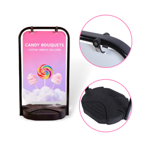 Support d'affichage mural pour affiches avec base à eau pour sites promotionnels - Product Image 4