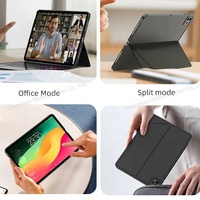 Couverture de clavier intelligent Support de rotation de séparation magnétique avec rétro-éclairage et pavé tactile pour Ipad Pro 11 12.9 pouces