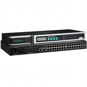 โมซ่า เอ็นพอร์ต 6610-32 เทอร์มินัลเซิร์ฟเวอร์ อุปกรณ์เครือข่ายอุตสาหกรรมอีเธอร์เน็ตแบบอนุกรม 32 พอร์ต - Product Image 3