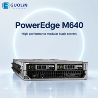 Serveur Blade demi-hauteur Dell PowerEdge M640, double processeur Intel Xeon Scalable, DDR4 ECC, IDRAC9 pour HPC, virtualisation, centre de données cloud