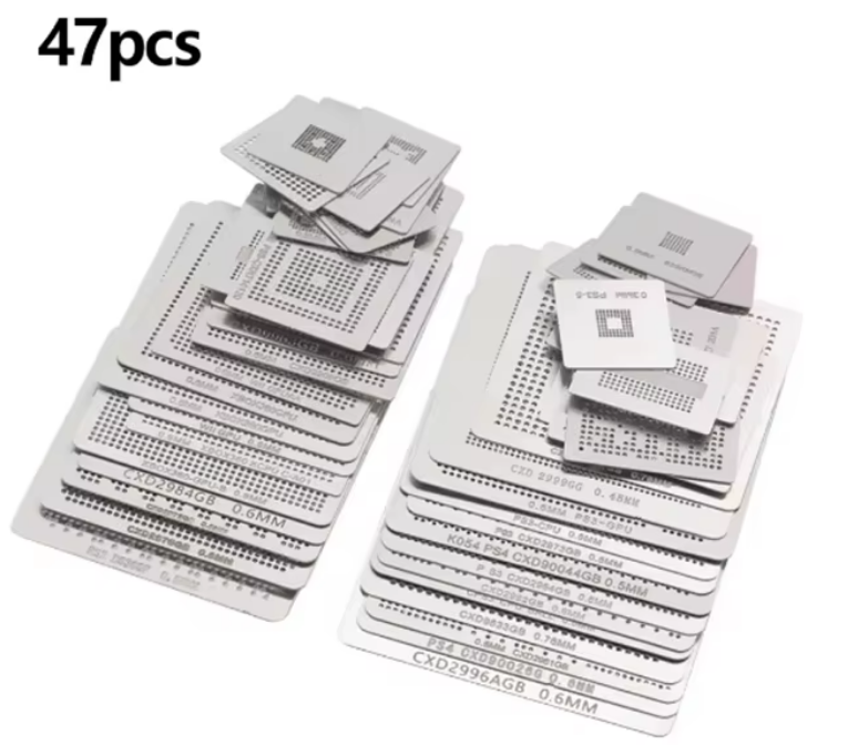 Plantilla de juego de 47 piezas