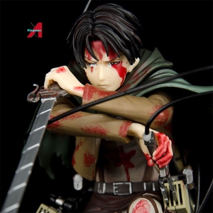 Attack On <span class=keywords><strong>Titan</strong></span> japonés Levi Eren Mikasa Acción Precio barato PVC Anime Figuras Juguetes Niños Niñas Muñecas - Product Image 4