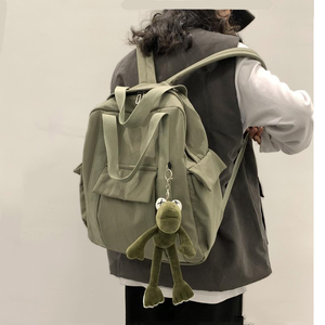 Mochila de <span class=keywords><strong>bosque</strong></span> para estudiantes universitarios, mochila de nailon de viaje multiusos de gran capacidad - Product Image 3
