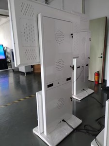 43 inch tầng thường vụ 360 thông minh Màn hình cảm ứng <span class=keywords><strong>LCD</strong></span> quảng cáo hiển thị kiosk xoay kỹ thuật số biển - Product Image 3