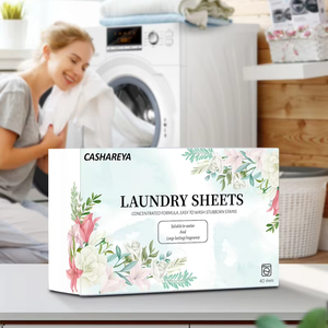 Thân Thiện Với Môi Tươi Mùi Hương Giặt Chất Tẩy Rửa Tấm Nhãn Hiệu Riêng Cao Bọt Siêu Tập Trung Trang Phục Giặt Xà Phòng Tấm - Product Image 2