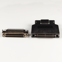 Connecteur SCSI 68 broches pour câble de soudage de 0,8 mm, connecteur SCSI VHDIC 68 broches