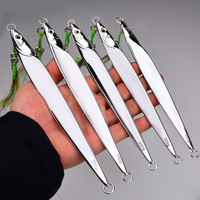 NEU 180g-300g Doppelhaken-Jigköder, spezieller Nudelfisch-Eisenplatten-Kunstköder, Weitwurf-Bleimetallköder für Meerwasser-Karpfen