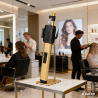 Kit Profesional de Extensiones de Cabello con Pegamento Frío, Sistema de Fusión en Frío con Pegamento de Secado Rápido e Inodoro y Removedor para Uso en Salón