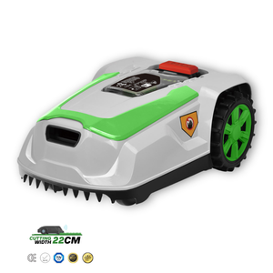 Tondeuse à gazon électrique robotisée 511303, moteur sans balais 20V, contrôle WiFi Bluetooth via application, châssis en acier pour jardin de 1000 m², automatique - Product Image 1