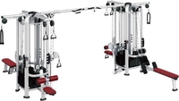 Appareil de fitness multifonctionnel en gros : Machine Crossover Jungle 5 stations pour salle de sport