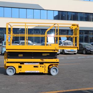 Electric <strong>Hydraulic</strong> Scissor Lift with Load Capacity 500kg <strong>Mobile</strong> <strong>Lifter</strong> Scaffolding Aerial Skylift 4-18m 6m 8m 10m 12m 14m Range - Product Image 4