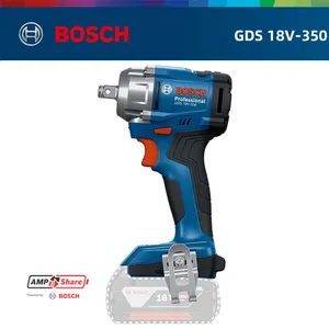 <span class=keywords><strong>Llave</strong></span> <span class=keywords><strong>de</strong></span> <span class=keywords><strong>Impacto</strong></span> Inalámbrica <span class=keywords><strong>Bosch</strong></span> GDS18V-350, Sin Escobillas, Alto Torque, 18V, Iones <span class=keywords><strong>de</strong></span> Litio, para Construcción, Andamios, Herramienta Profesional - Product Image 1