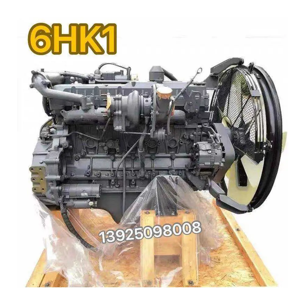 Minisuzu toptan stokta yüksek güç ekskavatör yedek parçaları 6HK1 motor makine motorları 6HK1 ISUZU için