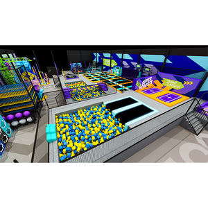 <span class=keywords><strong>Parque</strong></span> de Trampolines Cubierto JUMP LANDIA <span class=keywords><strong>España</strong></span> 2000 ㎡ Estudio de Diseño y Construcción de Locales Pokiddo - Product Image 3